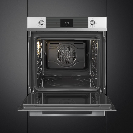 Встраиваемый электрический духовой шкаф Smeg SF6100VB1 Встраиваемый электрический духовой шкаф Smeg SF6100VB1