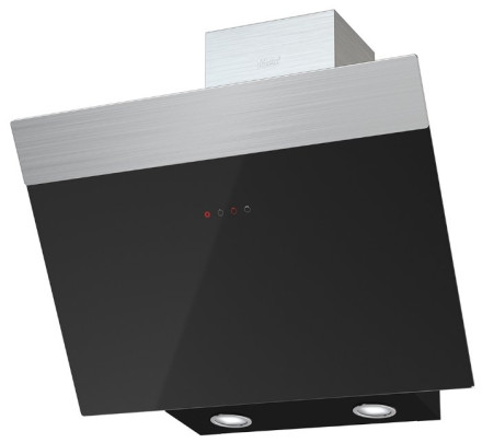 Каминная вытяжка Krona KRISTEN S 600 black/inox