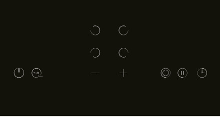 Встраиваемая электрическая варочная панель Lex EVH 642A BL Встраиваемая электрическая варочная панель Lex EVH 642A BL