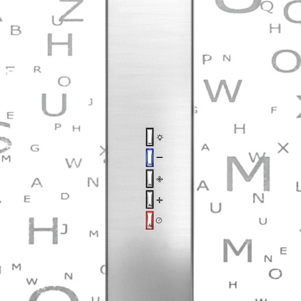 Каминная вытяжка Falmec Mirabilia 67 Alphabet vetro (800) ECP Каминная вытяжка Falmec Mirabilia 67 Alphabet vetro (800) ECP