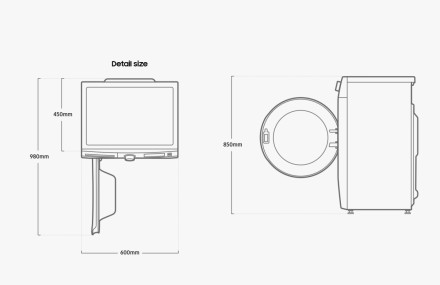 Стиральная машина Samsung WW70AAS26AE
