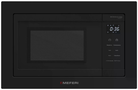 Встраиваемая микроволновая печь СВЧ Meferi MMO6020BK COMFORT
