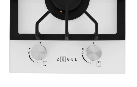 Газовая варочная панель Zugel ZGH291W, белая Газовая варочная панель Zugel ZGH291W, белая