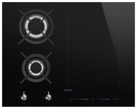 Комбинированная варочная панель smeg PM3621WLD