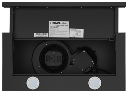 Встраиваемая вытяжка HOMSAIR Flat 50 черный
