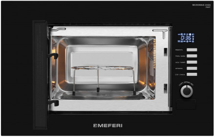 Встраиваемая микроволновая печь СВЧ Meferi MMO6020BK SLIM POWER Встраиваемая микроволновая печь СВЧ Meferi MMO6020BK SLIM POWER