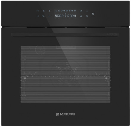 Электрический духовой шкаф Meferi MEO6010BK MATT ULTRA Электрический духовой шкаф Meferi MEO6010BK MATT ULTRA