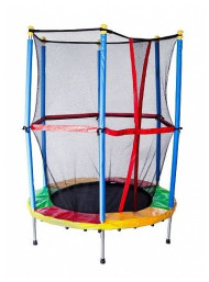Каркасный батут Sundays Acrobat 150 см - 5ft с сеткой 150х150 см Каркасный батут Sundays Acrobat 150 см - 5ft с сеткой 150х150 см