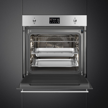 Встраиваемый электрический духовой шкаф Smeg SO6302S3PX