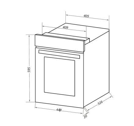 Духовой шкаф Maunfeld EOEC516B Духовой шкаф Maunfeld EOEC516B