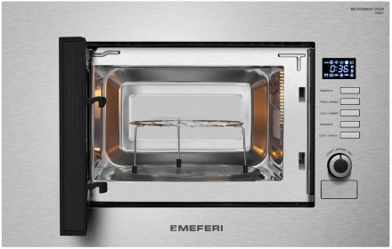 Встраиваемая микроволновая печь СВЧ Meferi MMO6020IX SLIM POWER Встраиваемая микроволновая печь СВЧ Meferi MMO6020IX SLIM POWER