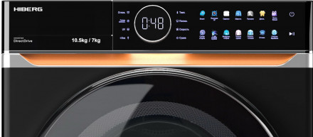Стиральная машина с сушкой Hiberg i-DDQ10 - 10714 B