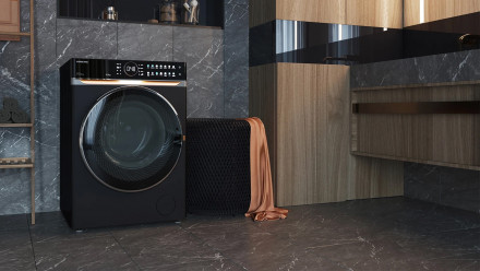 Стиральная машина с сушкой Hiberg i-DDQ10 - 10714 B