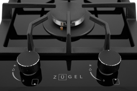 Газовая варочная панель Zugel ZGH292B Газовая варочная панель Zugel ZGH292B