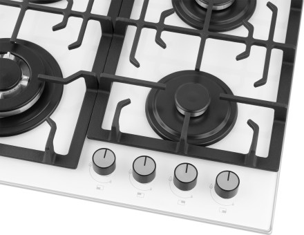 Встраиваемая газовая варочная панель Weissgauff HGG 641 WGSV Встраиваемая газовая варочная панель Weissgauff HGG 641 WGSV