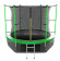 Каркасный батут EVO Jump 10FT Internal с нижней сетью 305х305х254 см Каркасный батут EVO Jump 10FT Internal с нижней сетью 305х305х254 см