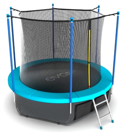 Каркасный батут EVO Jump 10FT Internal с нижней сетью 305х305х254 см Каркасный батут EVO Jump 10FT Internal с нижней сетью 305х305х254 см