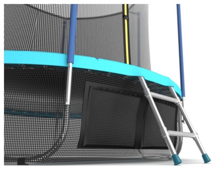 Каркасный батут EVO Jump 10FT Internal с нижней сетью 305х305х254 см Каркасный батут EVO Jump 10FT Internal с нижней сетью 305х305х254 см