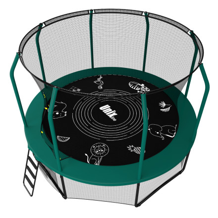 Каркасный батут Unix Line SUPREME GAME 8 ft (green) Каркасный батут Unix Line SUPREME GAME 8 ft (green)