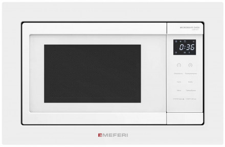 Встраиваемая микроволновая печь СВЧ Meferi MMO6020WH COMFORT Встраиваемая микроволновая печь СВЧ Meferi MMO6020WH COMFORT
