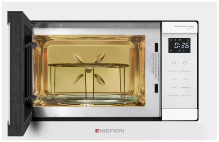 Встраиваемая микроволновая печь СВЧ Meferi MMO6020WH COMFORT Встраиваемая микроволновая печь СВЧ Meferi MMO6020WH COMFORT