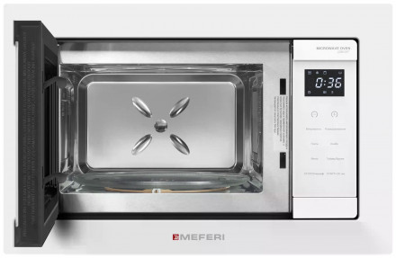Встраиваемая микроволновая печь СВЧ Meferi MMO6020WH COMFORT Встраиваемая микроволновая печь СВЧ Meferi MMO6020WH COMFORT