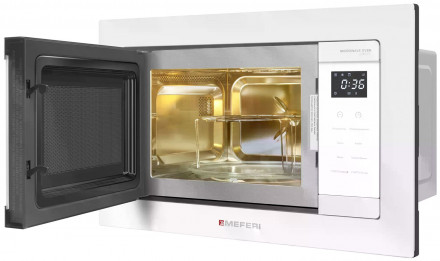 Встраиваемая микроволновая печь СВЧ Meferi MMO6020WH COMFORT Встраиваемая микроволновая печь СВЧ Meferi MMO6020WH COMFORT
