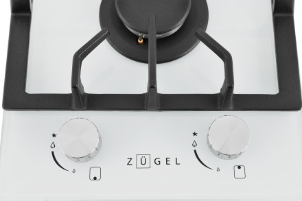 Газовая варочная панель Zugel ZGH292W Газовая варочная панель Zugel ZGH292W