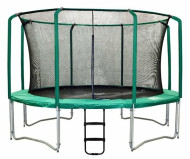 Каркасный батут Kogee Super 14 с сетью и лестницей 430х430х260 см Каркасный батут Kogee Super 14 с сетью и лестницей 430х430х260 см