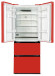 Холодильник Tesler RFD-361I Red Glass Холодильник Tesler RFD-361I Red Glass