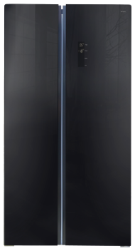 Холодильник Ginzzu NFK-605 Black glass Холодильник Ginzzu NFK-605 Black glass
