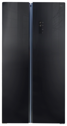 Холодильник Ginzzu NFK-605 Black glass
