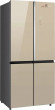 Холодильник WEISSGAUFF WCD 590 NoFrost Inverter Premium EcoFresh Gold Glass