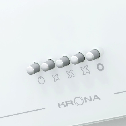 Каминная вытяжка Krona Jina 500 WHITE PB Каминная вытяжка Krona Jina 500 WHITE PB