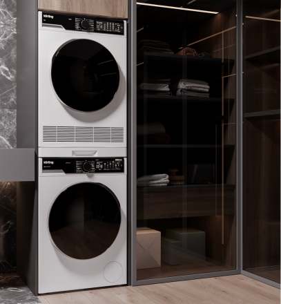 Комплект стиральная и сушильная машина Korting KWM 58LS1297 + KD 60L97 Комплект стиральная и сушильная машина Korting KWM 58LS1297 + KD 60L97