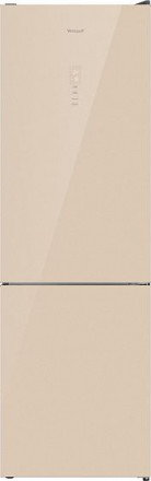Холодильник WEISSGAUFF WRK 195 D Full NoFrost Beige Glass