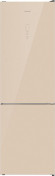 Холодильник WEISSGAUFF WRK 195 D Full NoFrost Beige Glass