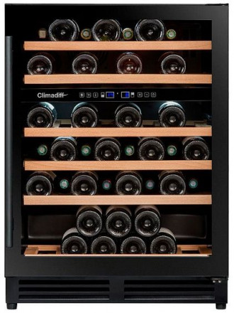 Винный шкаф CLIMADIFF CBU50D2B Винный шкаф CLIMADIFF CBU50D2B
