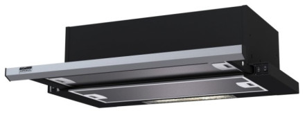 Встраиваемая вытяжка Krona Kamilla slim 1M 600 black/inox