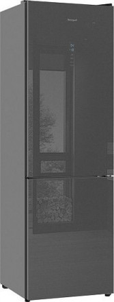 Холодильник WEISSGAUFF WRK 195 D Full NoFrost Bru Steel Glass