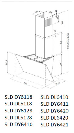 Вытяжка Schaub Lorenz SLD DY6118