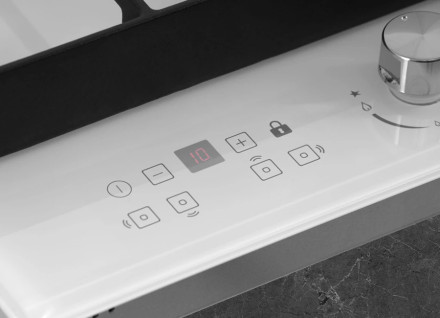 Газовая варочная панель Hiberg VM 7155 W