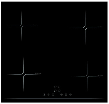 Электрическая варочная панель Simfer H60I74S003 Электрическая варочная панель Simfer H60I74S003