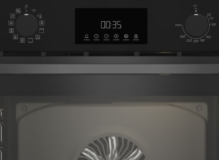 Электрический духовой шкаф Indesit IBFTE 3844 BL черный