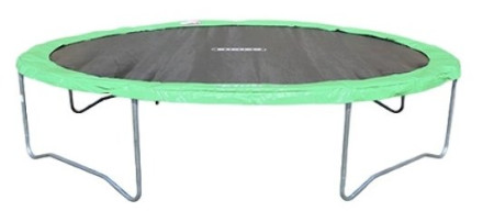 Каркасный батут KIDIGO BT457 457х457х88 см