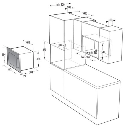 Микроволновая печь Gorenje BM171E2X Микроволновая печь Gorenje BM171E2X