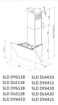Вытяжка Schaub Lorenz SLD DY6128 Вытяжка Schaub Lorenz SLD DY6128