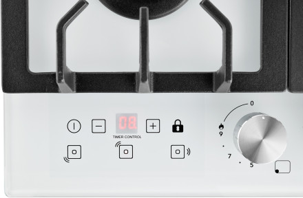 Газовая варочная панель Zugel ZGH450W Газовая варочная панель Zugel ZGH450W