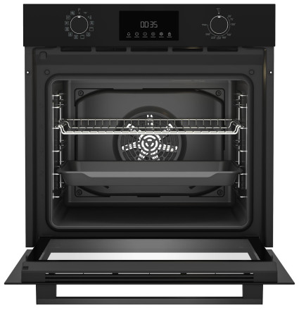 Электрический духовой шкаф Indesit IBFTE 3844 J BL черный Электрический духовой шкаф Indesit IBFTE 3844 J BL черный