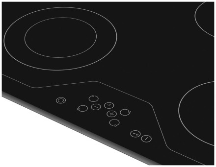 Встраиваемая электрическая варочная панель Vestel VH64E351B Встраиваемая электрическая варочная панель Vestel VH64E351B